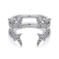 Gabriel & Co. AN12542S-W44JJ 14K White Gold Diamond Ring Enhancer