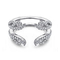 Gabriel & Co. AN12551M-W44JJ 14K White Gold Diamond Ring Enhancer