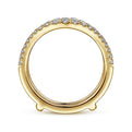 Gabriel & Co. AN14749M-Y44JJ 14K Yellow Gold Diamond Ring Enhancer