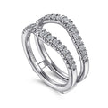 Gabriel & Co. AN15823M-W44JJ 14K White Gold Diamond Ring Enhancer