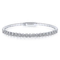 Gabriel & Co. BG3976-62W45JJ 14K White Gold Diamond Bangle