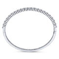 Gabriel & Co. BG4212-62W45JJ 14K White Gold Diamond Bangle