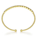 Gabriel & Co. BG4336-62Y45JJ 14k yellow gold diamond bangle