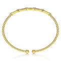 Gabriel & Co. BG4337-62Y45JJ 14k yellow gold diamond bangle