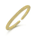 Gabriel & Co. BG4349-62Y4JJJ 14K Yellow Gold Plain Bangle