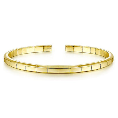 Gabriel & Co. BG4393-62Y4JJJ 14K Yellow Gold Open Cuff Bracelet