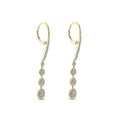 Gabriel & Co. EG12961Y45JJ 14K Yellow Gold Long Graduating Circle Diamond Drop Earrings