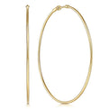 Gabriel & Co. EG13606Y4JJJ 14K Yellow  Gold 70mm Round Classic Hoop Earrings