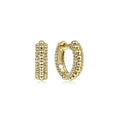 Gabriel & Co. EG13987Y4JJJ 14K Yellow Gold 15mm Bujukan Huggies