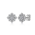 Gabriel & Co. EG14342W45JJ 14K White Gold Diamond Stud Earrings