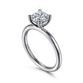 Gabriel & Co. ER15619R4W4JJJ 14K White Gold Round Solitaire Engagement Ring