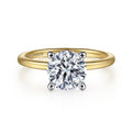 Gabriel & Co. ER15960R6M4JJJ 14K White-Yellow Gold Diamond Engagement Ring