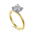 Gabriel & Co. ER15960R6M4JJJ 14K White-Yellow Gold Diamond Engagement Ring