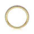 Gabriel & Co. LR50992Y45JJ 14K Yellow Gold Stackable Diamond Ring