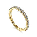 Gabriel & Co. LR50992Y45JJ 14K Yellow Gold Stackable Diamond Ring