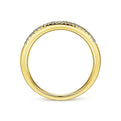 Gabriel & Co. LR51342Y45JJ 14K Yellow Gold Curved Pavé Diamond Ring