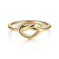 Gabriel & Co. LR51803Y4JJJ 14K Yellow Gold Twisted Heart Pretzel Ring