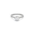 18 Karat White Gold Engagement Ring by Ritani