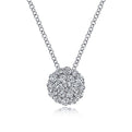 Gabriel & Co. NK5064W45JJ 14K White Gold   Necklace