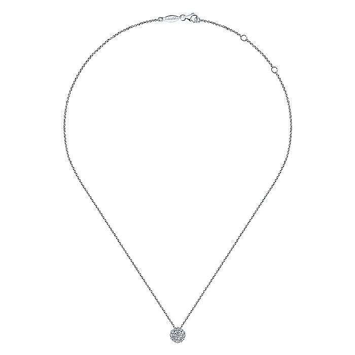 Gabriel & Co. NK5064W45JJ 14K White Gold   Necklace