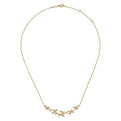 Gabriel & Co. NK6201Y45JJ 14K Yellow Gold Floral Branch Diamond Necklace