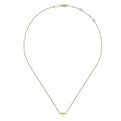 Gabriel & Co. NK6605Y4JJJ 14K Yellow Gold Solid Heart Pendant Necklace