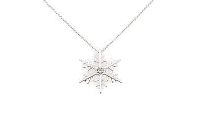 14KW SNOW FLAKE 0.05CT