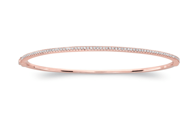 Rose Gold Ultra Thin Bangle