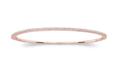 Rose Gold Ultra Thin Bangle