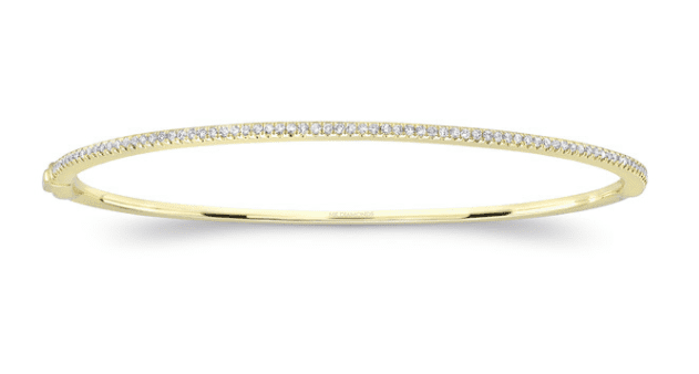 Yellow Gold Ultra Thin Bangle